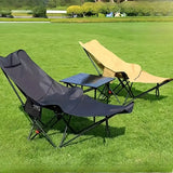 Chaise de Camping Relax pliante avec réglages.